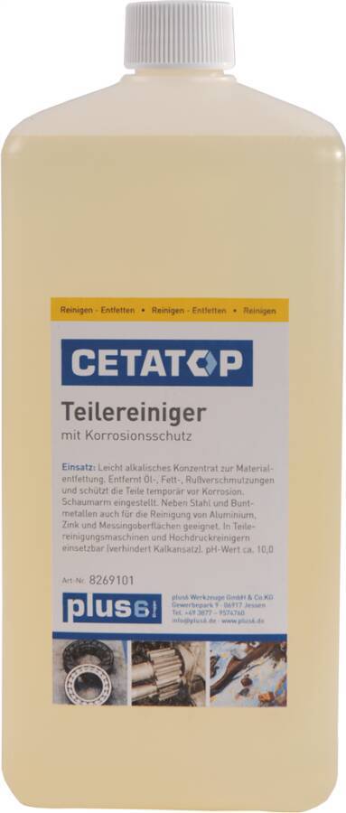 Teilereiniger CETATOP 8269101 Inhalt 1 l Gebindeart Flasche pH-Wert alkalisch