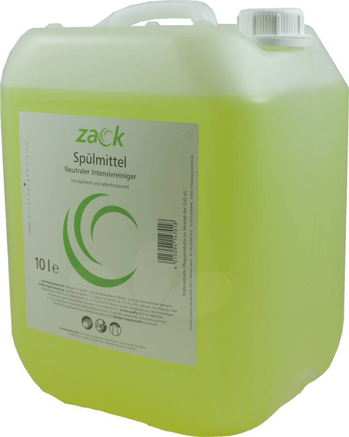 Spülmittel 495138800 Inhalt 10 l Gebindeart Kanister