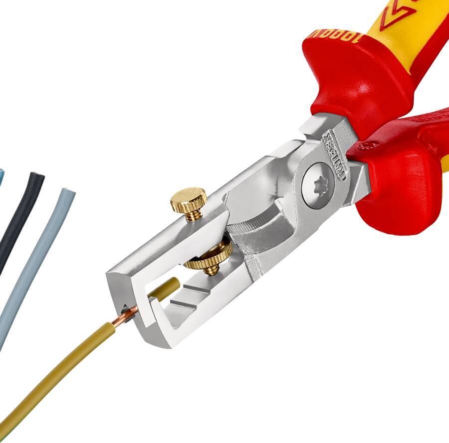 VDE-Abisolierzange StriX mit Kabelschere 180 mm 13 66 180