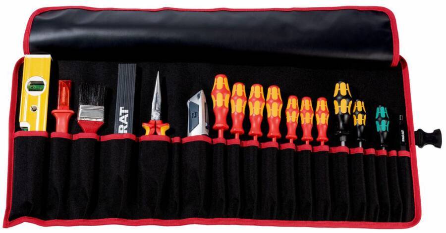 Rolltaschen Basic Roll-Up 5990829991 Typ Case 20 Anzahl Werkzeuge 20 Abmessung (BxTxH) 740 x 5 x 330 mm Gewicht 0,36 kg