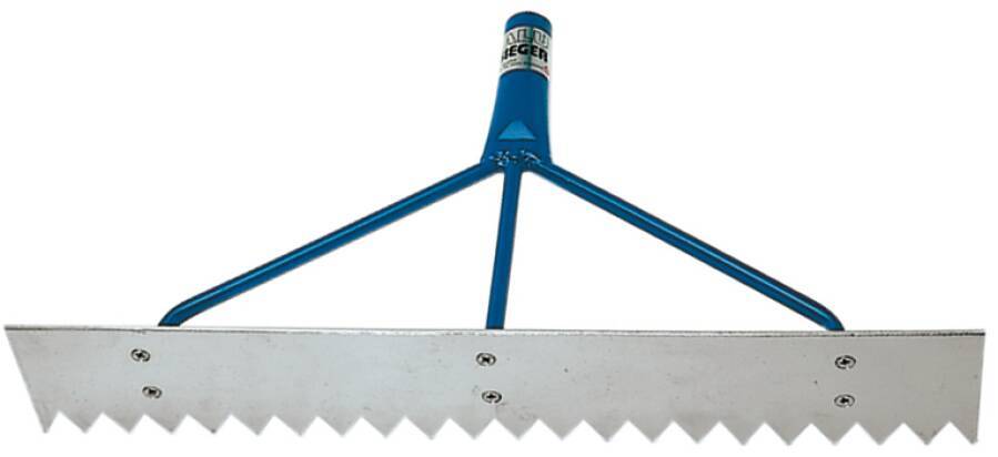 Teerverteiler Aluminium gezahnt WEG40015