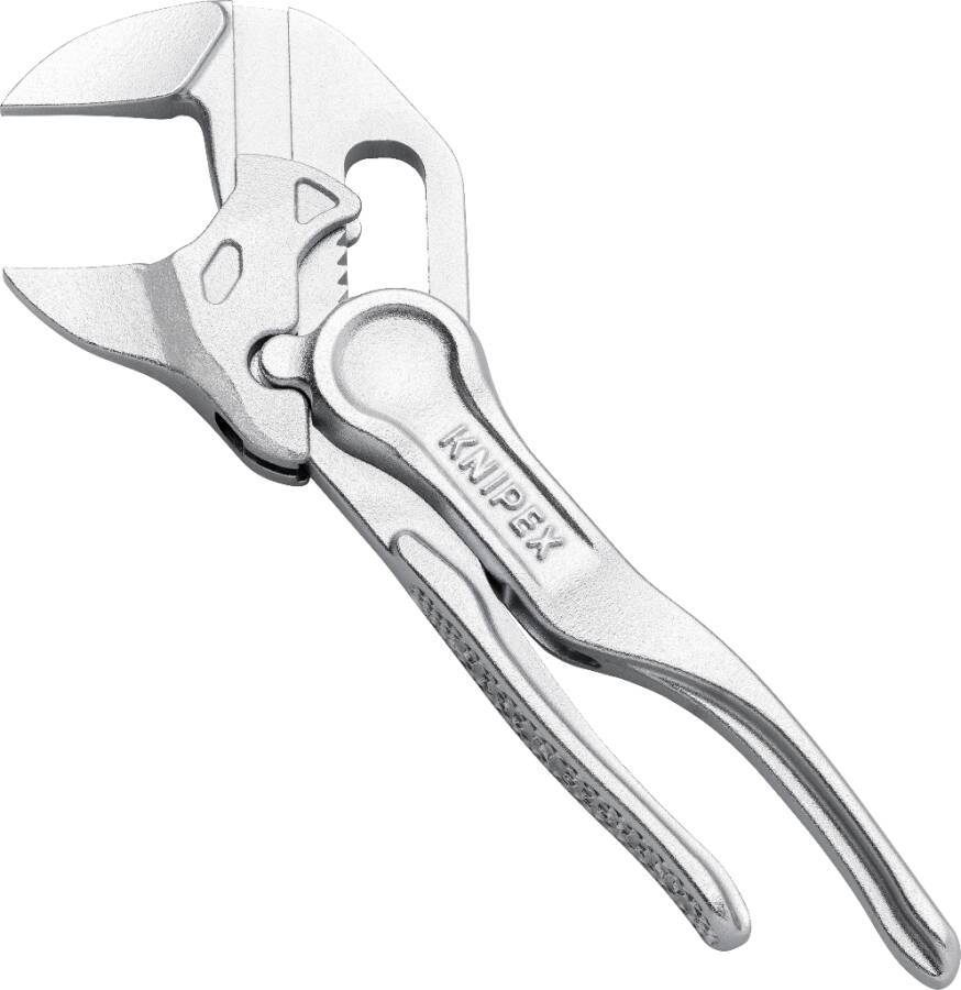 Zangenschlüssel XS 86 04 100 Ausführung verchromt Länge 100 mm Arbeitsbereich 21 / 3/4 mm / Zoll Gewicht 277 g