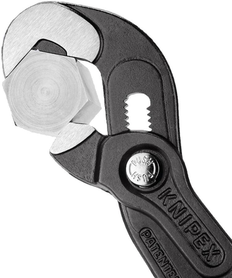 Schraubzange patentiert 87 41 250 Ausführung grau atramentiert Länge 250 mm Arbeitsbereich 10-32 / 3/8-1 1/4 mm / Zoll G