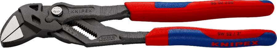 Zangenschlüssel 2K-Griff 86 02 250 Ausführung grau atramentiert Länge 250 mm Arbeitsbereich 52 / 2 mm / Zoll Gewicht 468