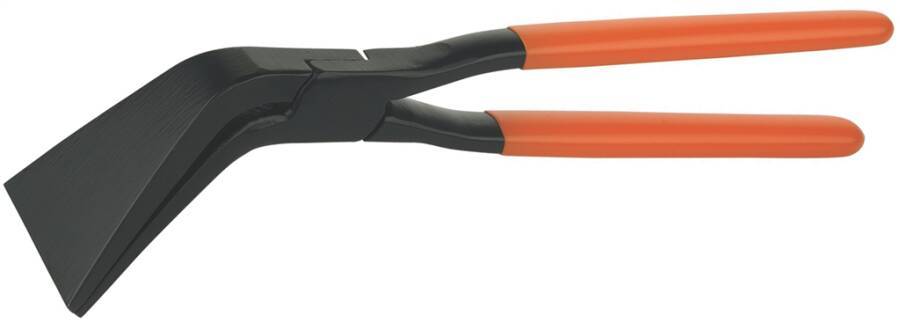 Falzzangen 0019440-22 Form gebogen 45° Länge 180 mm Maulbreite 22 mm