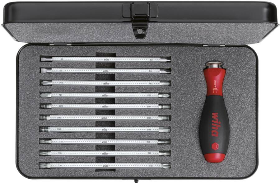 Schraubendreher SYSTEM 6 mit Wechselklingen Set 11-tlg. 00623