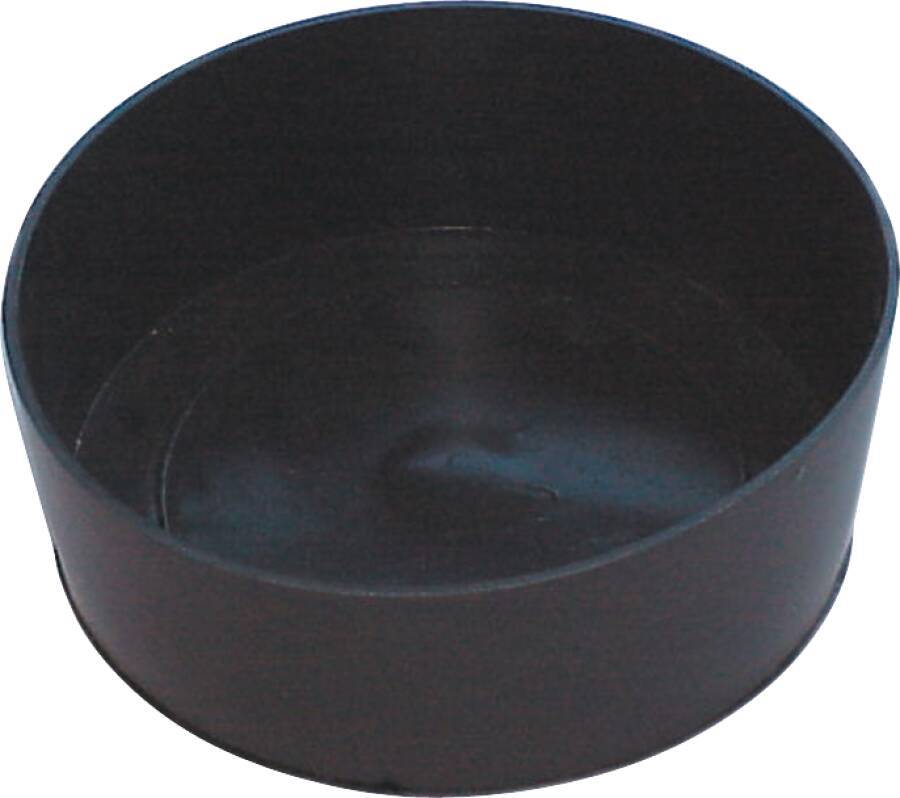 Gipsbecher Gummi schwarz 48702 Ausführung zylindrisch