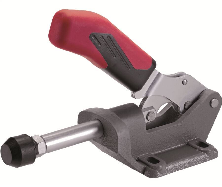 Schubstangenspanner schwere Ausführung 94250 Größe 5 Haltekraft (F1) 10,0 kN Haltekraft (F2) 10,0 kN Höhe 137,5 mm Länge