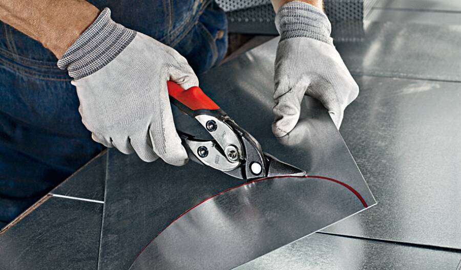 Ideal-Schere D29ASS kraftoptimiert D29ASS-2 Ausführung rechtsschneidend Gesamtlänge 260 mm Schneidenlänge 33 mm