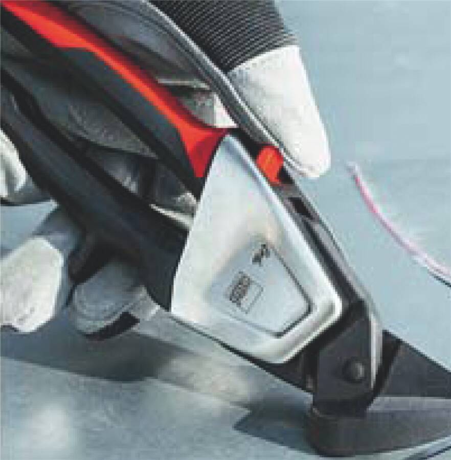 Ideal-Schere D39ASS kompakt D39ASS Ausführung rechtsschneidend Gesamtlänge 230 mm Schneidenlänge 30 mm