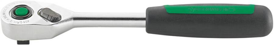 Umschaltknarre QuickRelease 435QR N 3/8 12111020 Antrieb 3/8`` Länge 193 mm Ausführung 80 Zähne Gewicht 235 g