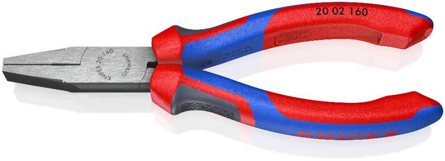 Flachzange 3-K-Griff 20 02 160 Länge 160 mm Typ 3-K-Griff