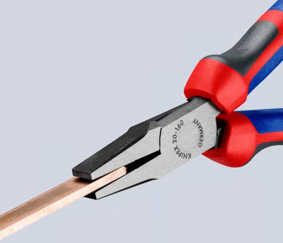 Flachzange 3-K-Griff 20 02 160 Länge 160 mm Typ 3-K-Griff