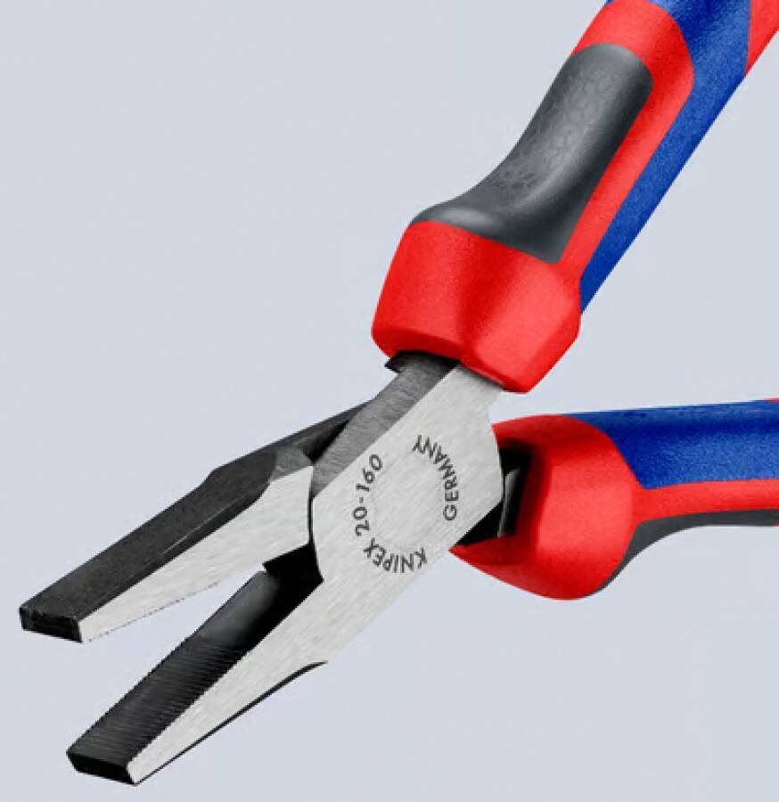 Flachzange 3-K-Griff 20 02 160 Länge 160 mm Typ 3-K-Griff