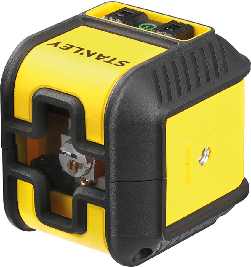 Kreuzlinienlaser Cubix STHT77499-1 Typ Cubix Lieferumfang Gerät, Halterung, 2 x AA Alkaline Batterien, Tasche Arbeitsber