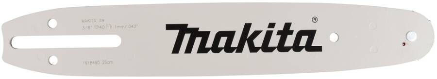 Sägeschienen 191G14-3 Schienenlänge 25 cm Nutbreite 1,1 mm Kette 3/8`` cm geeignet für Akku-Kettensäge DUC254, DUC256, U