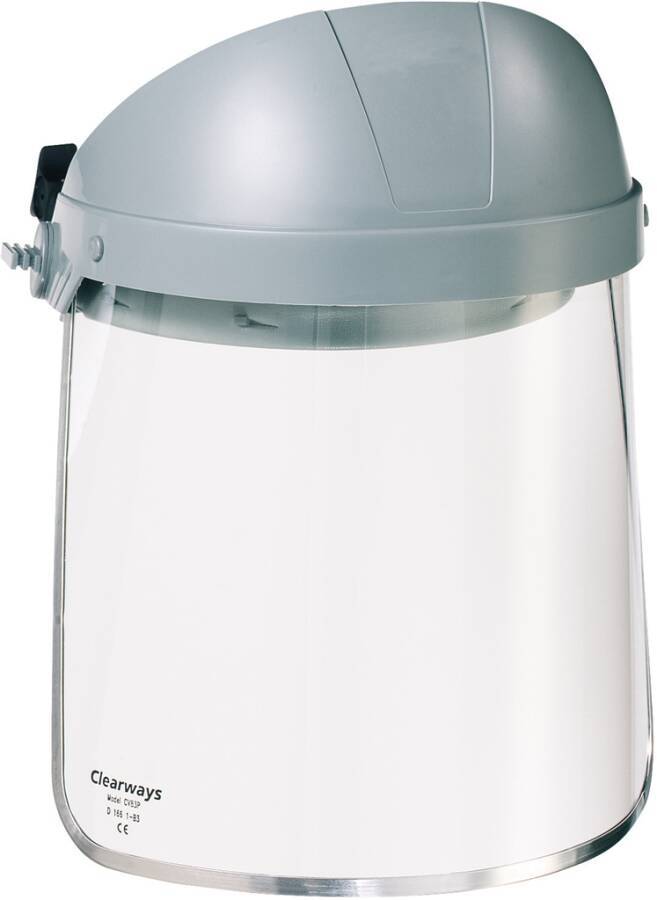 Schutzschild Clearways CV83P für CB 14 1002353 Rahmen - Scheibe klar Beschichtung - Verwendung mechanische Risiken, Flüs