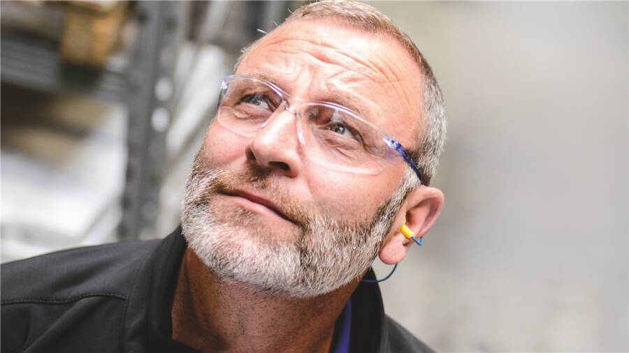 Schutzbrille 3M™ Tora™ CCS TORACCS Rahmen blau Scheibe klar Scheibenkennzeichnung 2C-1.2 3M 1 FT Beschichtung Antikratz-