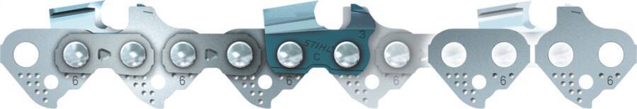 Sägeketten Stihl 36260000060 Kettenteilung 3/8`` Nutbreite 1,6 mm Schienenlänge 40 cm Gliederzahl 60 Typ Rapid Super 3 (