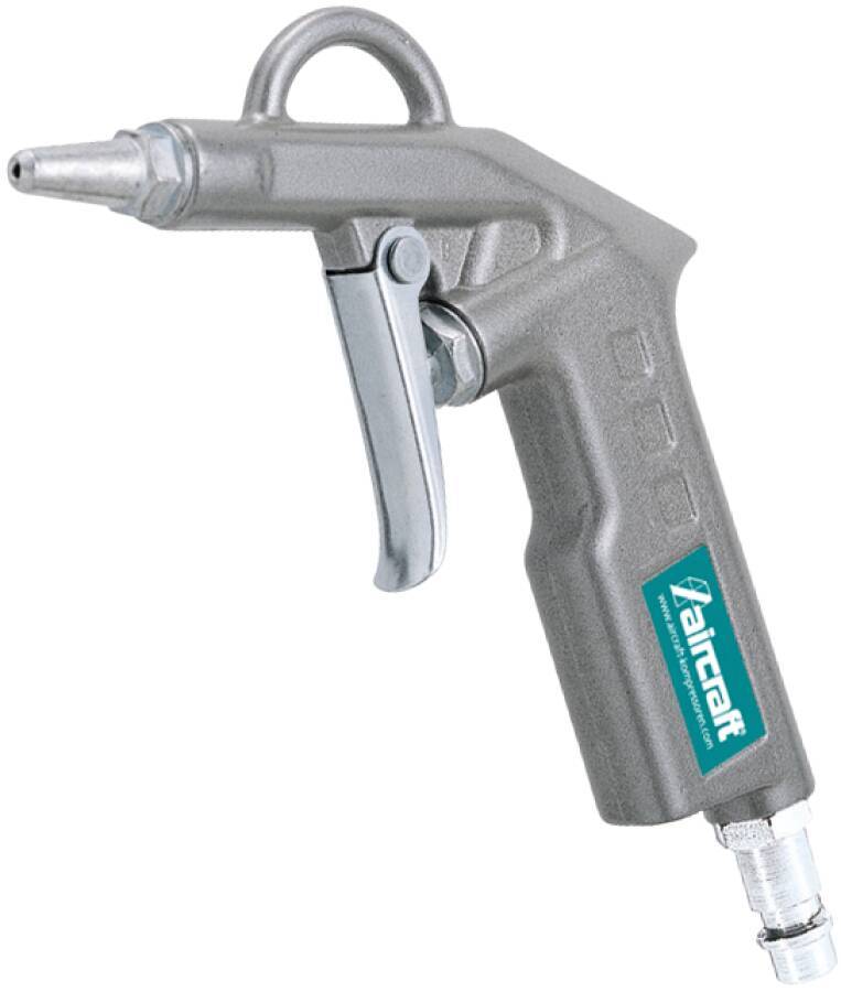 Ausblaspistole BP 2112100 Typ BPK Düsenrohrlänge - mm Luftverbrauch 150 l/min Arbeitsdruck 6 bar Anschlussgewinde 1/4``