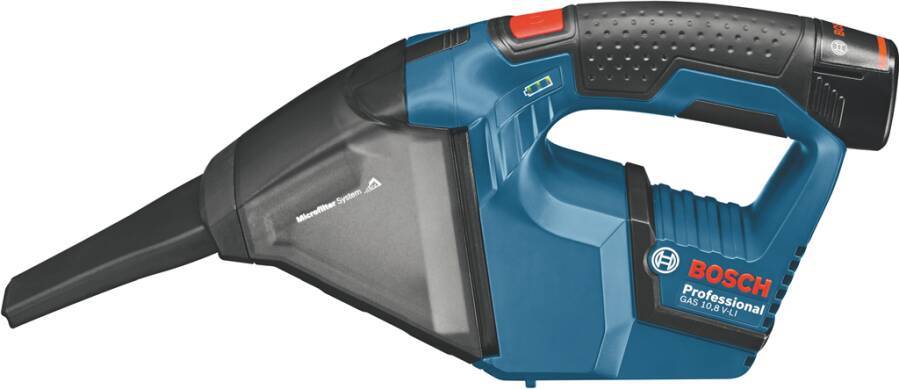 Akku-Handsauger GAS 12V 06019E3003 Typ Set Opt. A Lieferumfang 2x Akku GBA 12V 3.0Ah, Schnellladegerät GAL 12V-40, Fugen