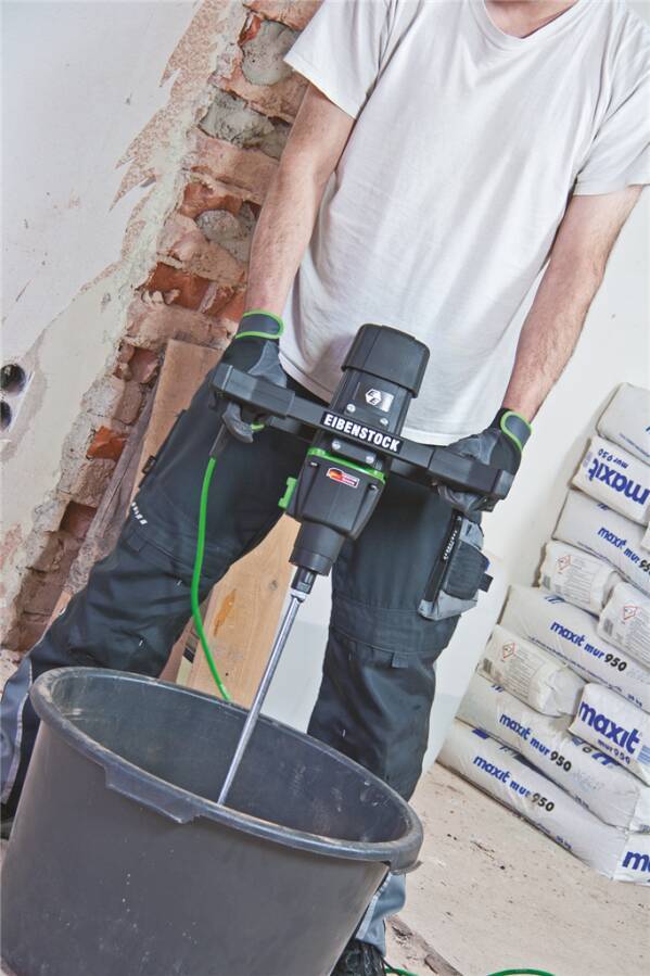 Rührwerk EHR 23/2.5 S Set 077E3000 Nennaufnahme 1800 W Nenndrehzahl 0 - 250 / 0 - 580 U/min Rührmenge bis 80 kg Rührkorb