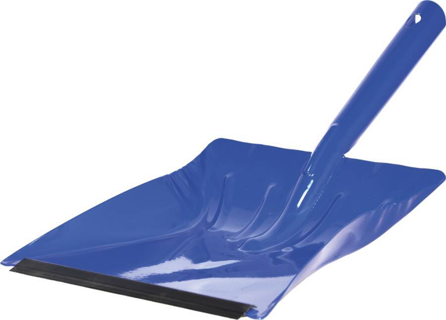 Kehrschaufel 89934 Material Metall Ausführung mit Gummilippe