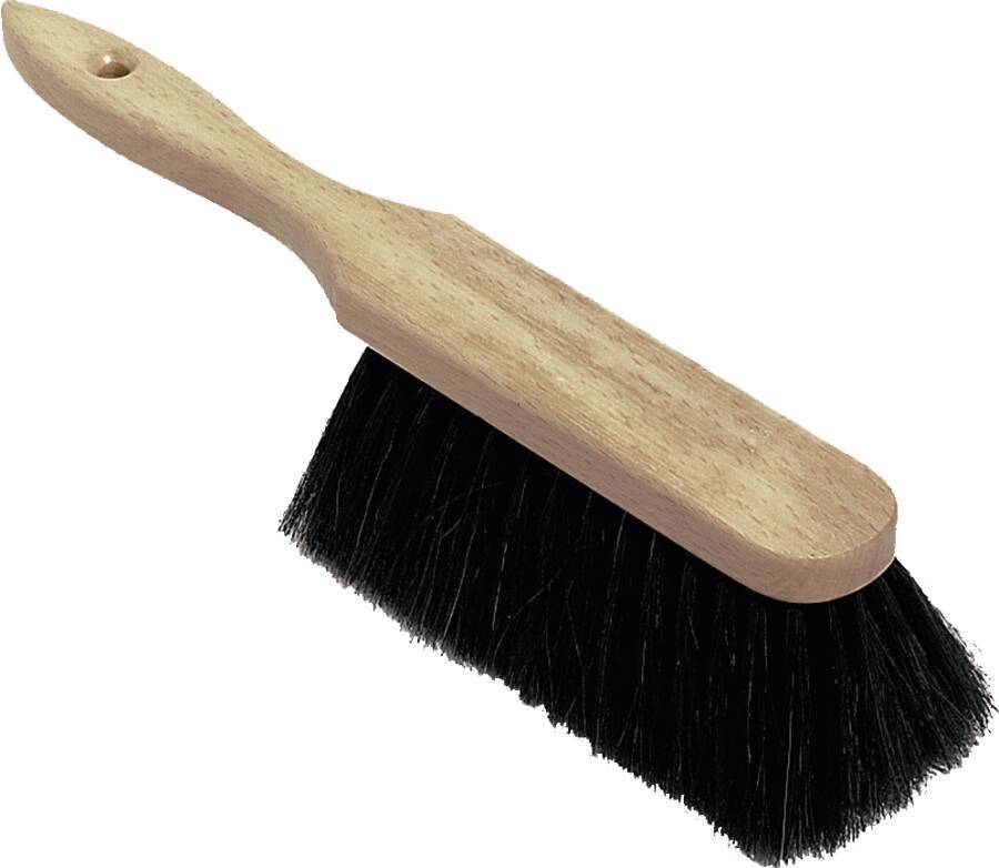 Handfeger 89941 Gesamtlänge 30 cm Ausführung Stubenhandfeger, Naturhaarmischung 30/70, staubbindend, Holz lackiert, voll