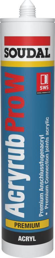 Acryl Pro W 127416 Farbe schwarz Ausführung Kartusche Inhalt 310 ml