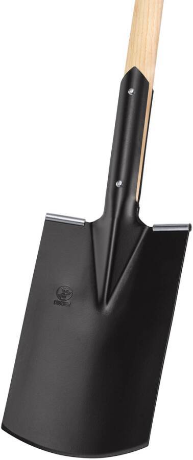 Bauspaten mit Tritt 26010273 Blattmaß 280 x 190/180 mm Länge 850 mm Stiel Eschen-T-Stiel