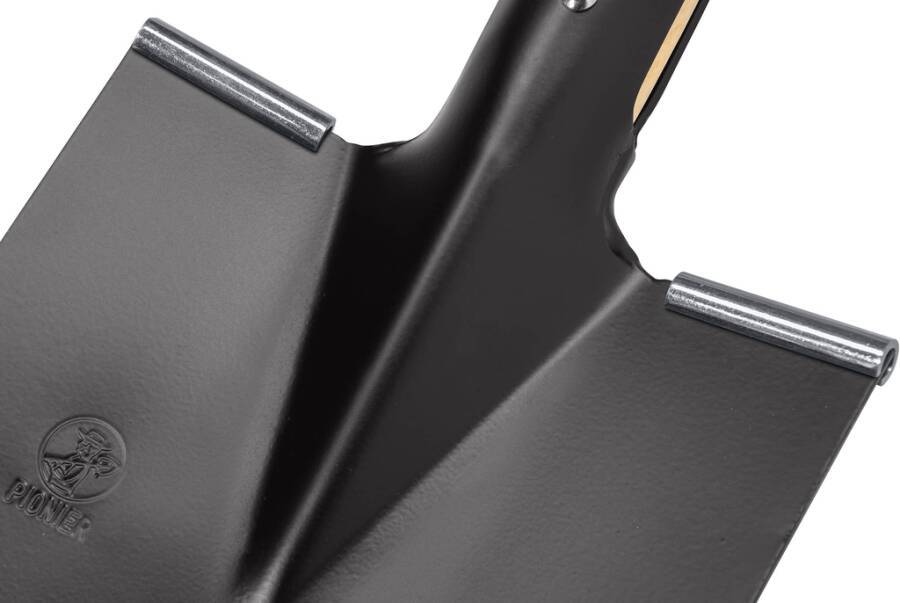 Bauspaten mit Tritt 26010273 Blattmaß 280 x 190/180 mm Länge 850 mm Stiel Eschen-T-Stiel