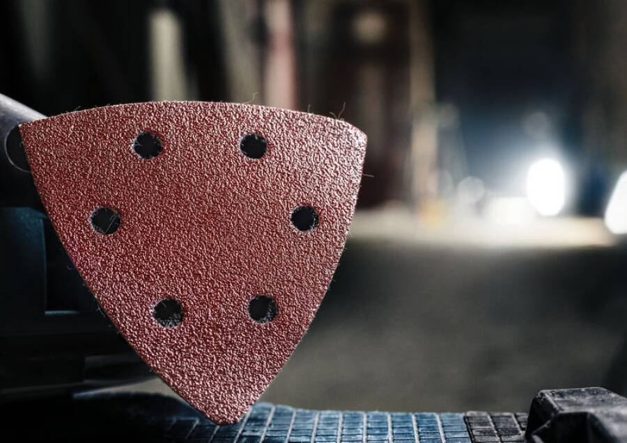 10 X Zubehör Multi-Cutter mit Starlock-Aufnahme 2608607540 Typ Best for Wood & Paint Beschreibung Schleifpapier Set ``Ho