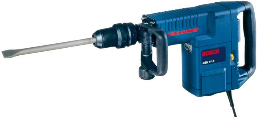 Schlaghammer GSH 11 E 0611316703 Nennaufnahme 1500 W Lastschlagzahl 900-1.890 /min Schlagenergie 16,8 J Werkzeugaufnahme