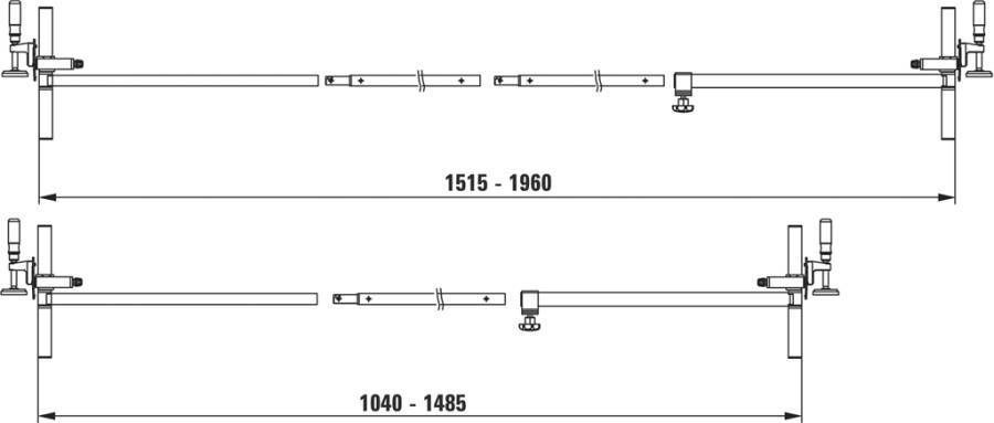 Türfutterstreben-Verlängerung TUX TUX