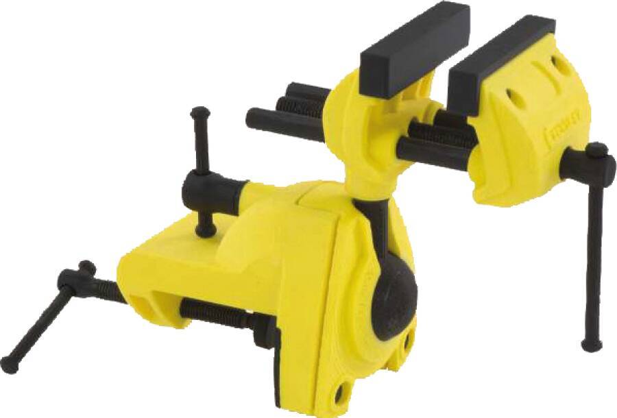 Multiachsen Schraubstock 1-83-069 Spannweite 75 mm Spannkraft 25 kg Gewicht 1649 g