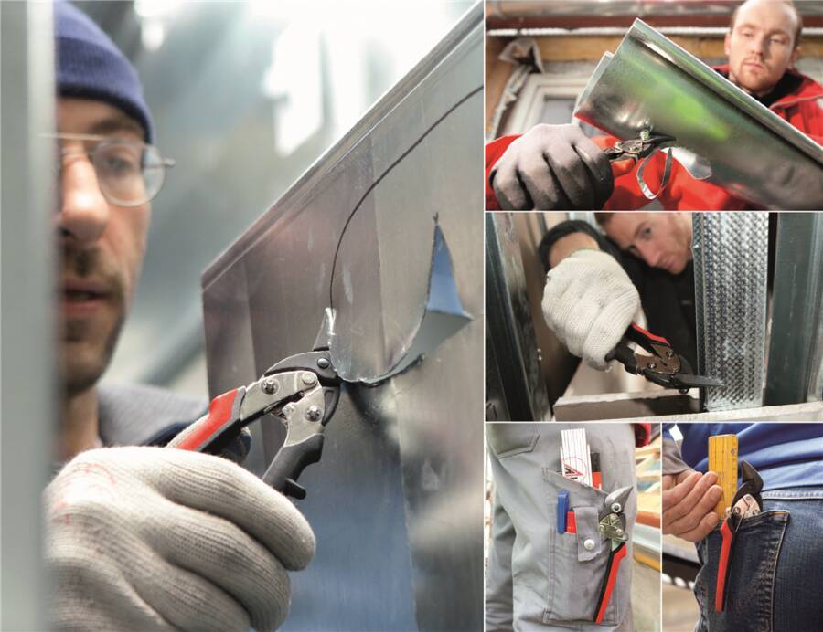 Ideal-Schere D15A klein und wendig D15A Ausführung rechtsschneidend Gesamtlänge 180 mm Schneidenlänge 20 mm