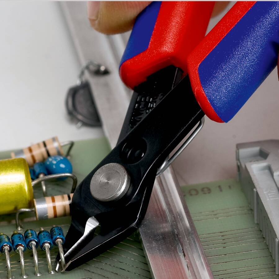 Seitenschneider Electronic Super Knips® brüniert 78 61 140 Form 6 Länge 140 mm Material WZ-Stahl ca. 64 HRC für Draht-Ø