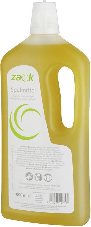 Spülmittel 449002000 Inhalt 1 l Gebindeart Flasche