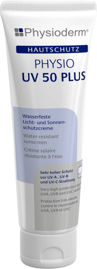 Hautschutzcreme PHYSIO UV 50 PLUS 14093-001 Inhalt 100 ml Ausführung unparfümiert Gebinde Tube