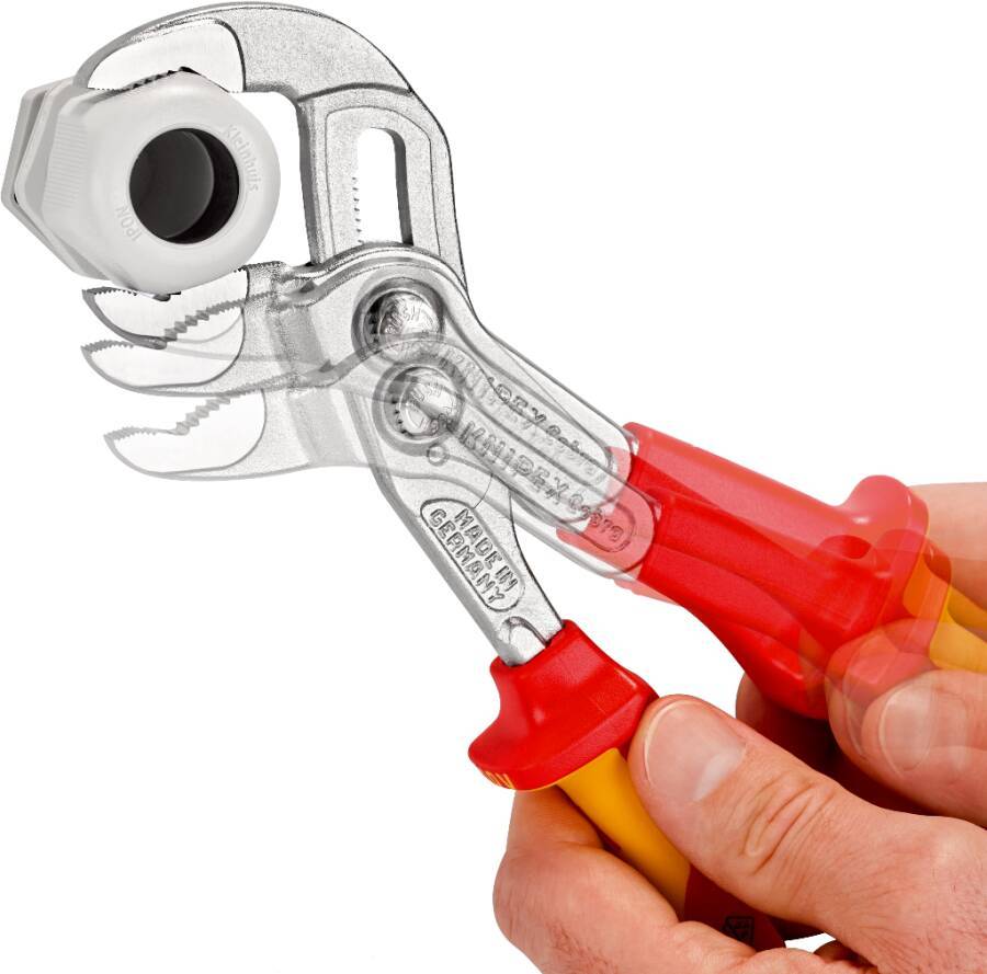 VDE-Wasserpumpenzange Cobra® 87 26 250 Länge 250 mm für Rohr-Ø max. 50 / 2 mm / Zoll für Muttern-Ø max. 46 SW