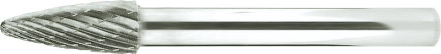 Rotorfräser Baumform RBF universal 552458X20 Typ Baumform RBF Kopf-Ø 8 mm Kopflänge 20 mm Schaft-Ø 6 mm Winkel -