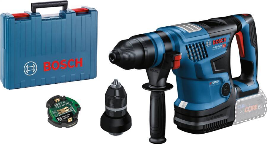 Akku-Bohrhammer GBH 18 V-34 CF 0611914001 Typ Solo Lieferumfang ohne Akku und ohne Ladegerät, Connectivity-Modul GCY 42,