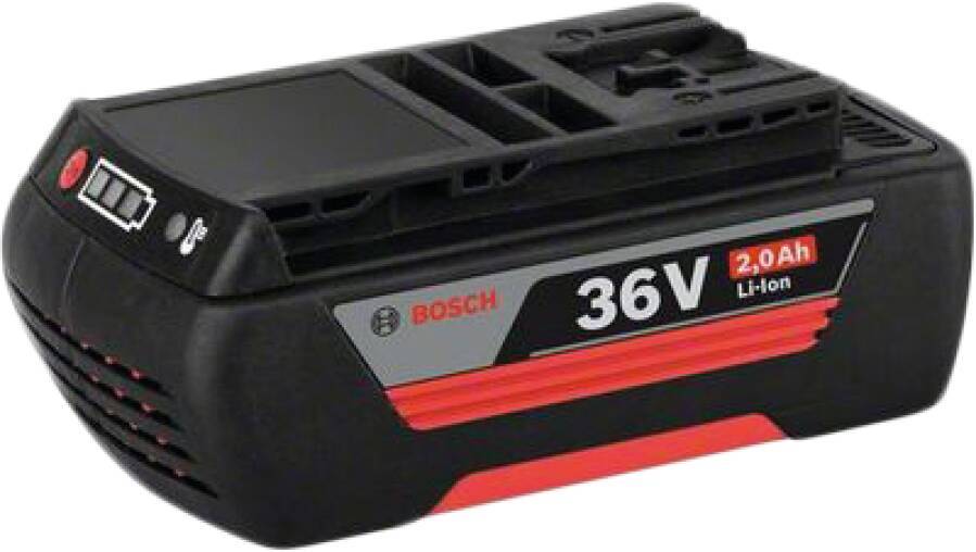 Akku-Pack GBA 36 Volt Li-Ion 1600Z0003B Spannung 36 V Kapazität 2,0 Ah Eigenschaften CoolPack, Ladezustandsanzeige