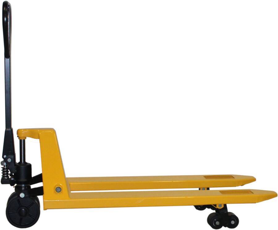 Gabelhubwagen OSE 1150 PU t 941149501B Gabellänge 1150 mm Gabelbreite 155 mm Gabeldicke 50 mm Tragkraft 2,5 t Lenkrolle