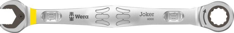 Ratschen-Ringmaulschlüssel JOKER 6000 05073270001 SW 10 mm Länge 159 mm Ringstärke 7,2 mm Ringbreite 21 mm Maulstärke
