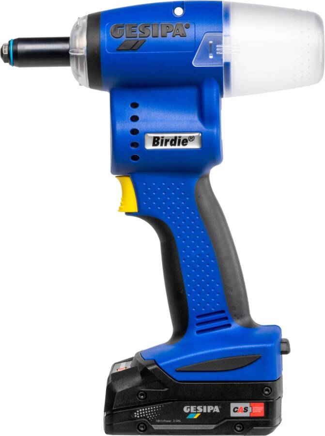 Blindnietgerät Birdie® CAS 1746720 Spannung 18 V Setzkraft 10.000 N Setzhub 25 mm Arbeitsbereich alle Werkstoffe Blindni