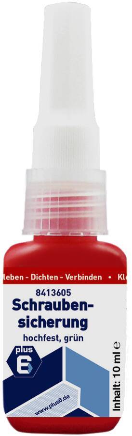 Schraubensicherung hochfest grün 8413605 Inhalt 10 ml Gebindeart Flasche Festigkeit hochfest max. Ø 1/4`` bis 3/4`` (M6