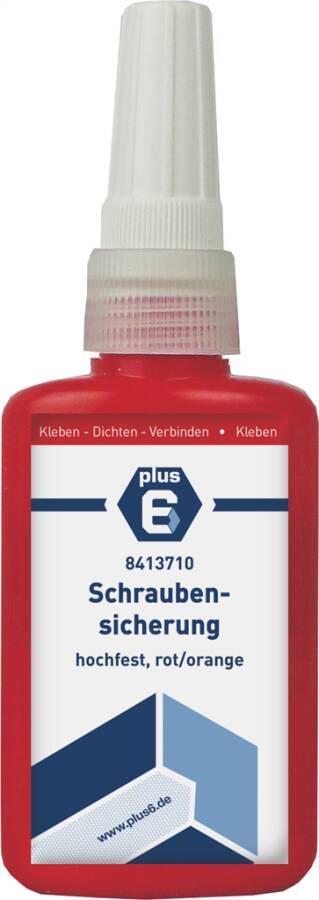 Schraubensicherung hochfest rot/orange 8413710 Inhalt 50 ml Gebindeart Flasche Festigkeit hochfest max. Ø >1`` (M36)/ 2`