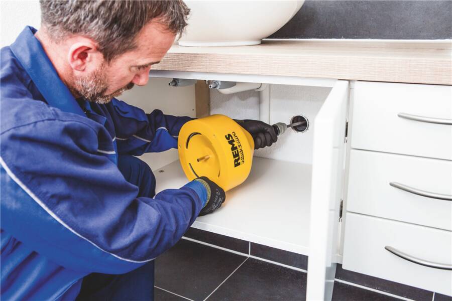 Rohrreinigungsgerät für Hand- und Elektroantrieb Mini-Cobra 170010 R