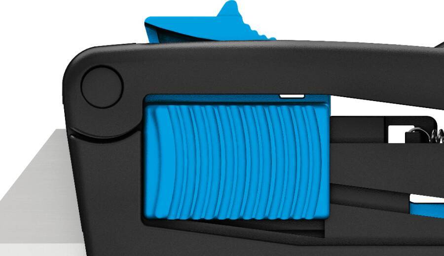 Sicherheitsmesser SECUPRO MAXISAFE mit 3-Seiten-Schieber 10139910.02 Typ SECUPRO MAXISAFE Breite 18 mm Länge 148 mm Hö